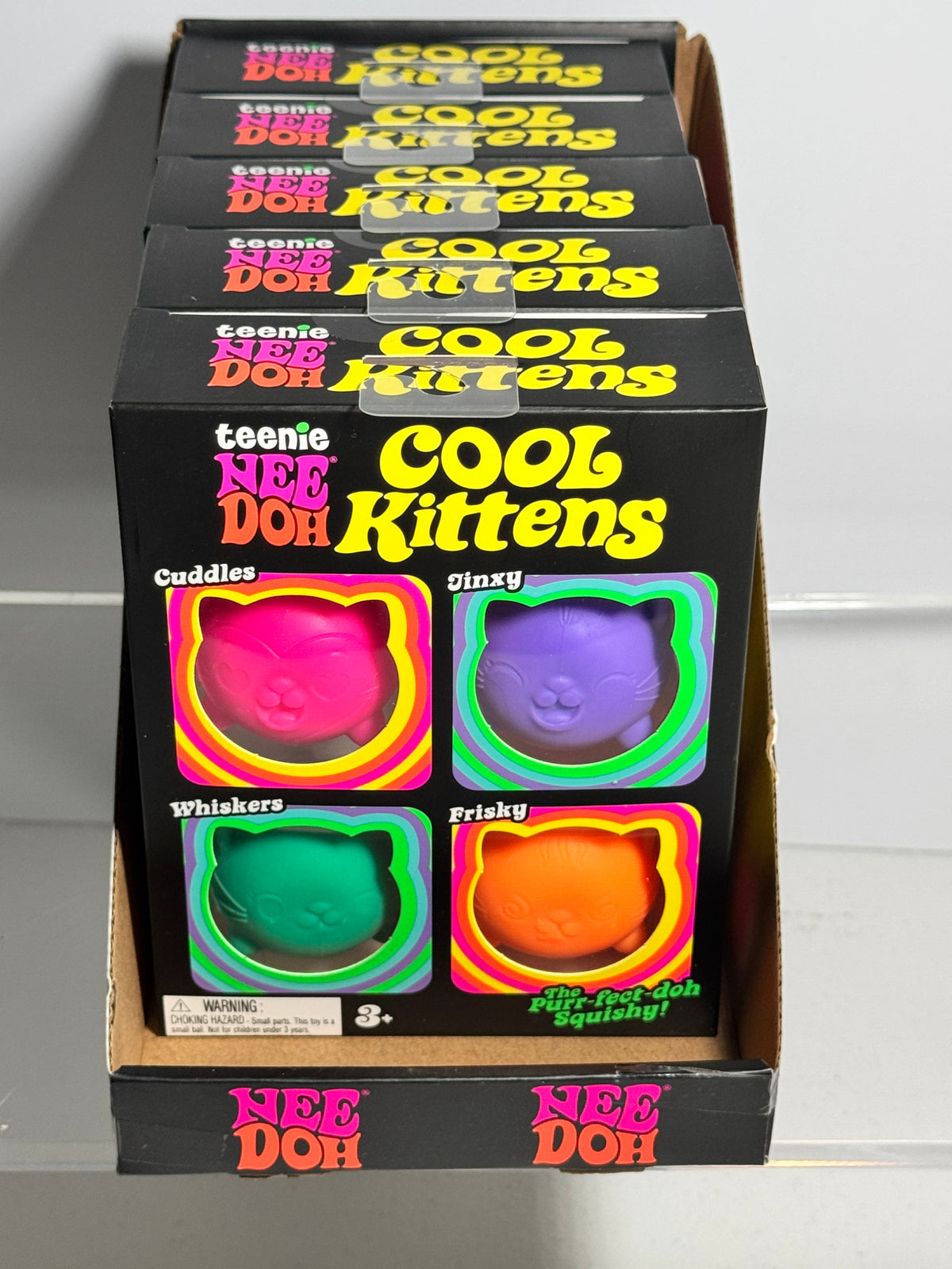 NeeDoh Cool Kittens 4pk
