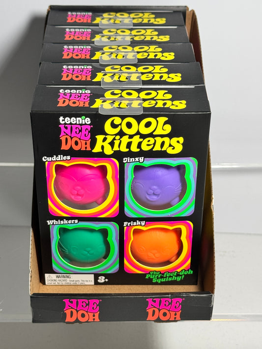 NeeDoh Cool Kittens 4pk