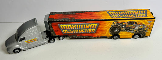 Hot Wheels Monster Jam Maximum Destruction Transport Hauler