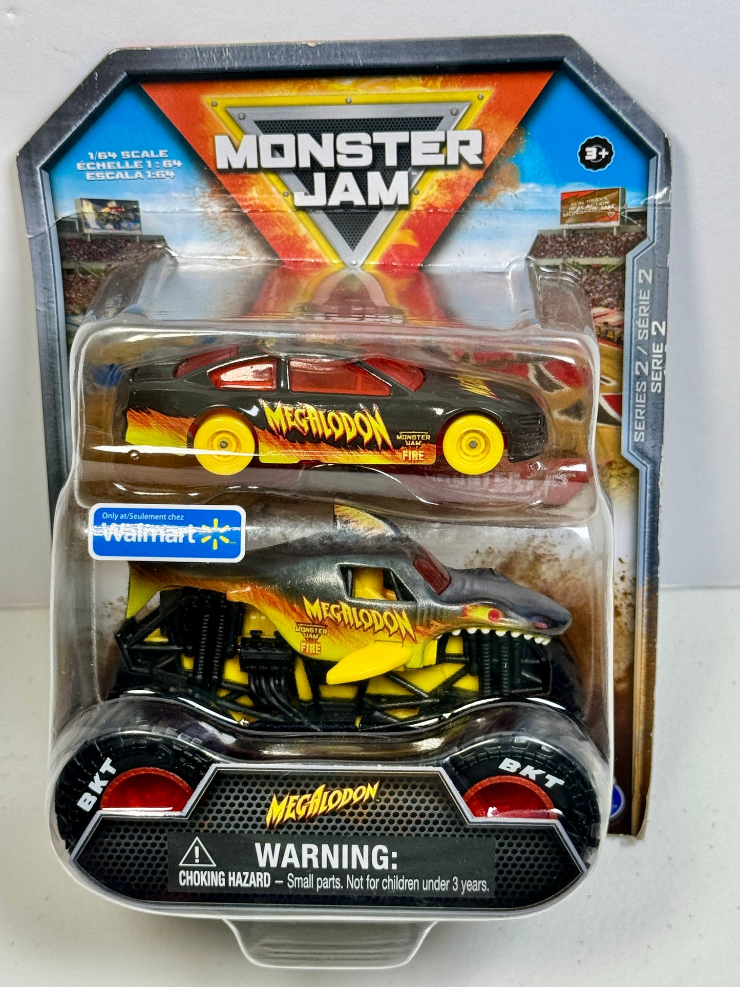 S2 Fire Megalodon Race Car Duo Pack