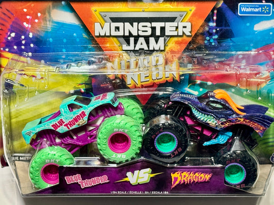 Nitro Neon Blue Thunder vs Dragon
