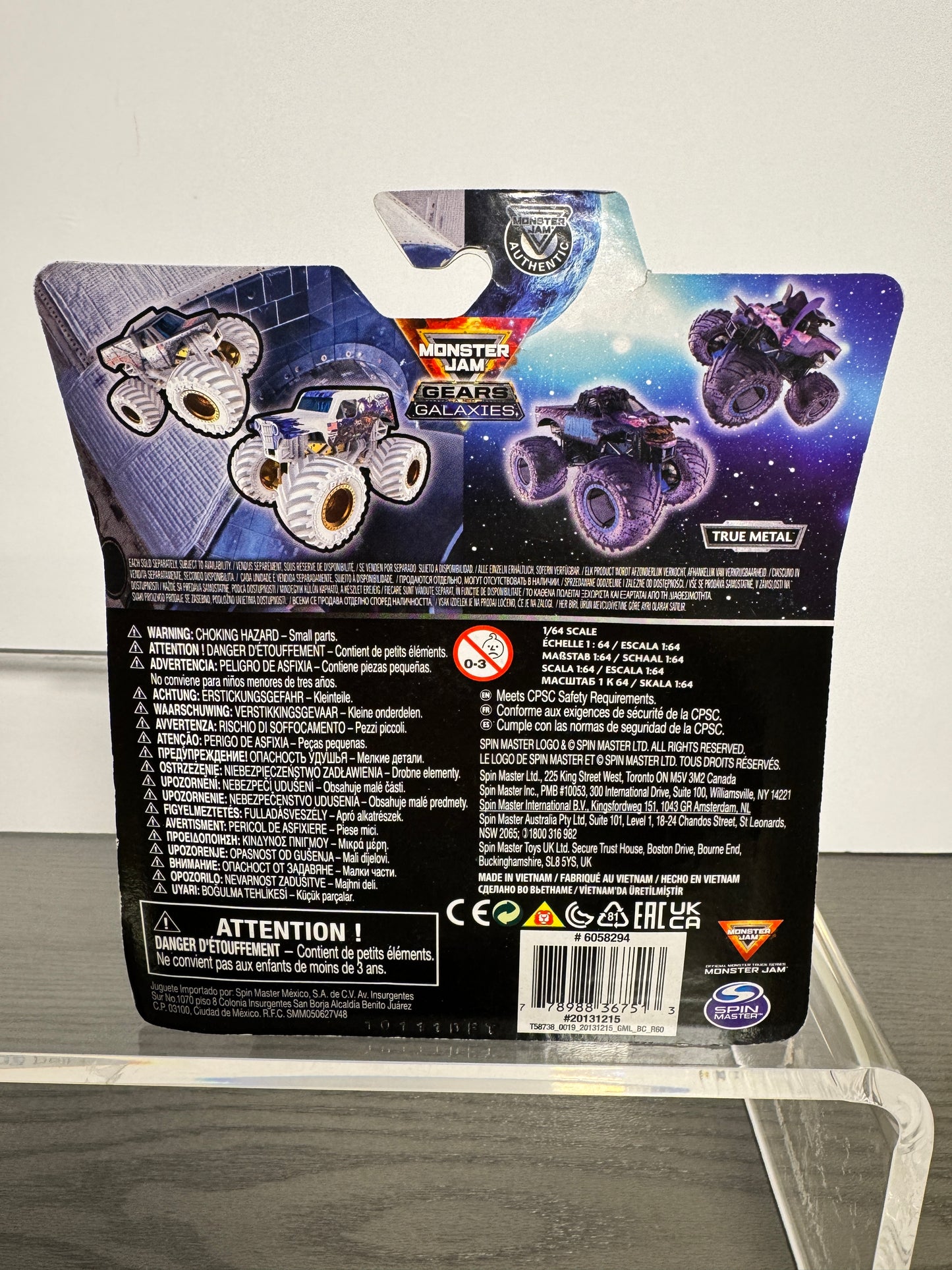 Monster Jam Son-Uva Digger Gears