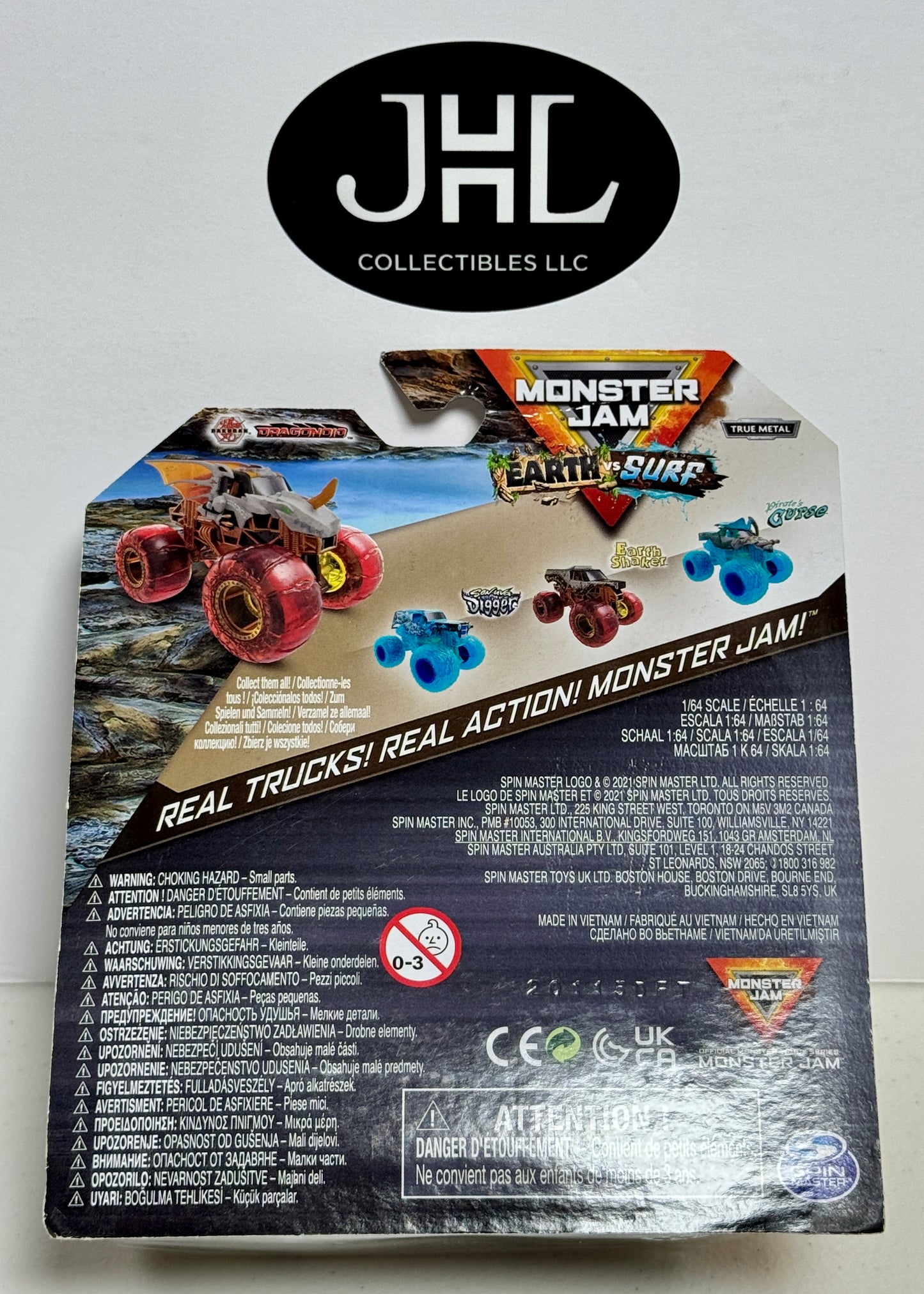 Monster Jam Earth & Surf Dragonoid