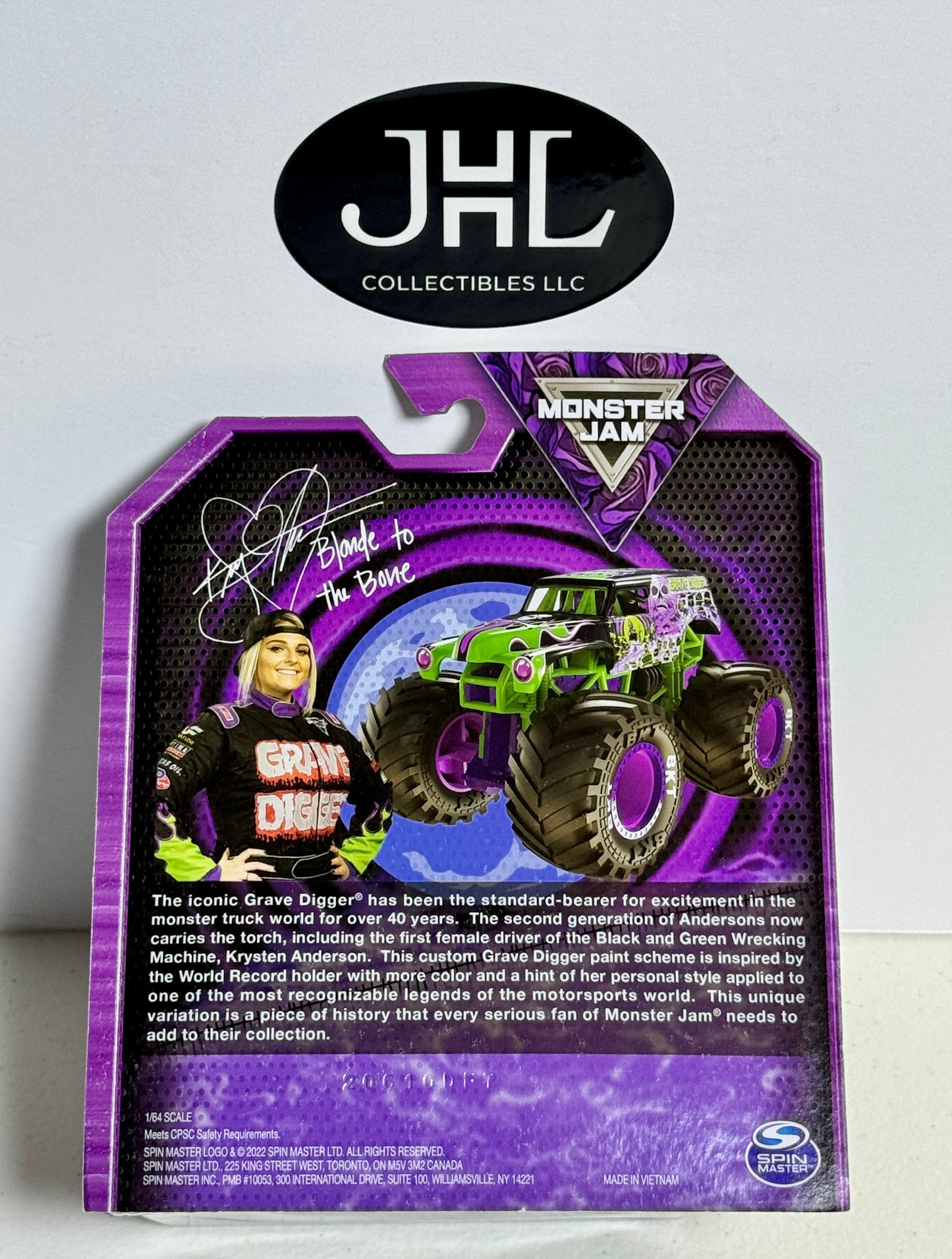 2022 Grave Digger “Blonde to the Bone” Limited Edition 1/5000