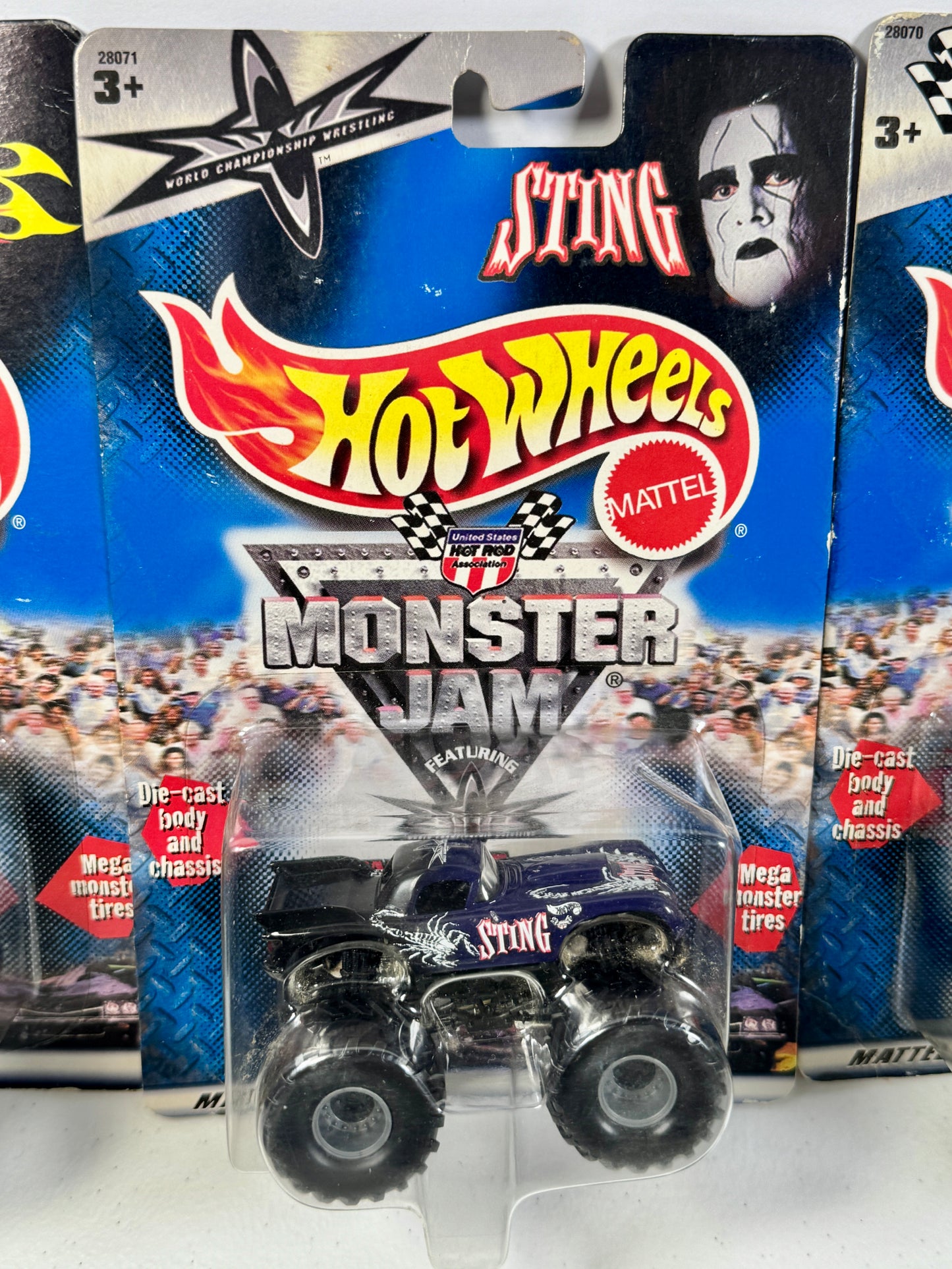 First set of Hot Wheels Monster James