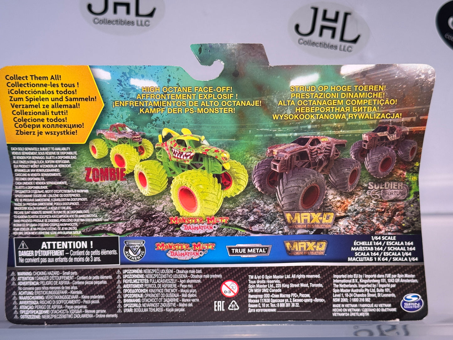 Zombie Monster Mutt Dalmatian vs Hunter Max D