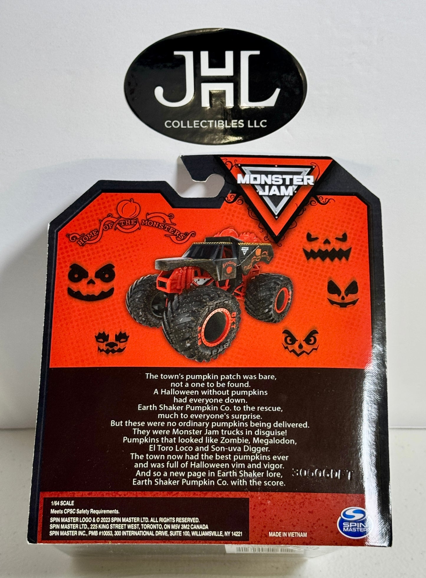2023 Halloween Earth Shaker Pumpkin Limited Edition 1/5000
