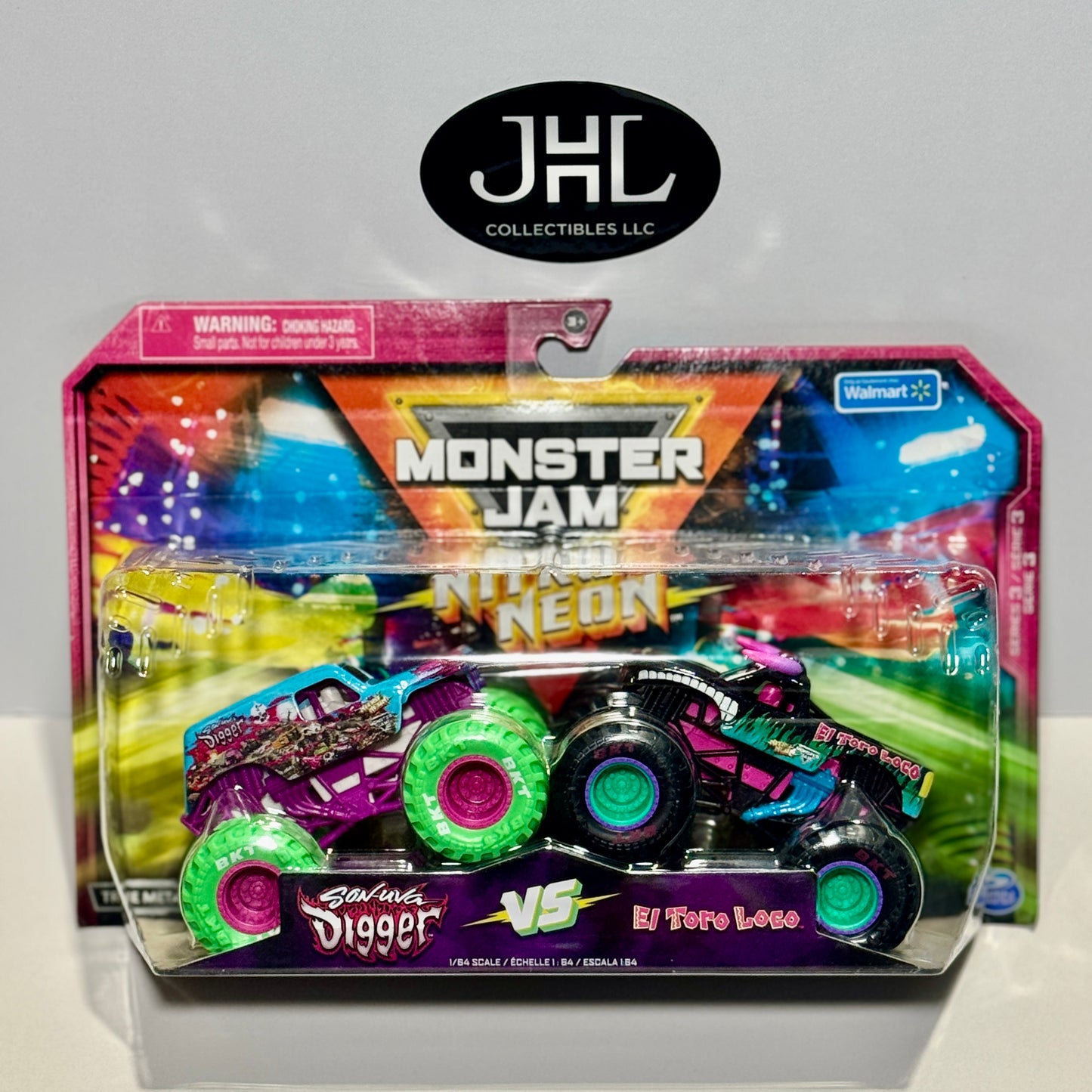 Nitro Neon Son-Uva Digger Vs El Toro Loco