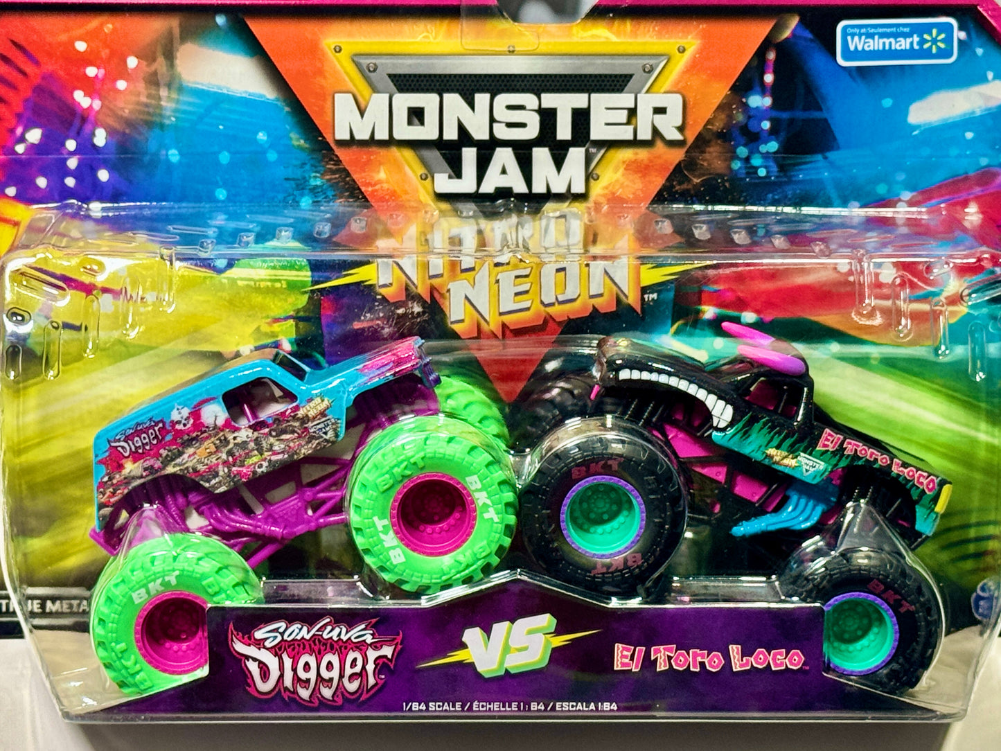 Nitro Neon Son-Uva Digger Vs El Toro Loco